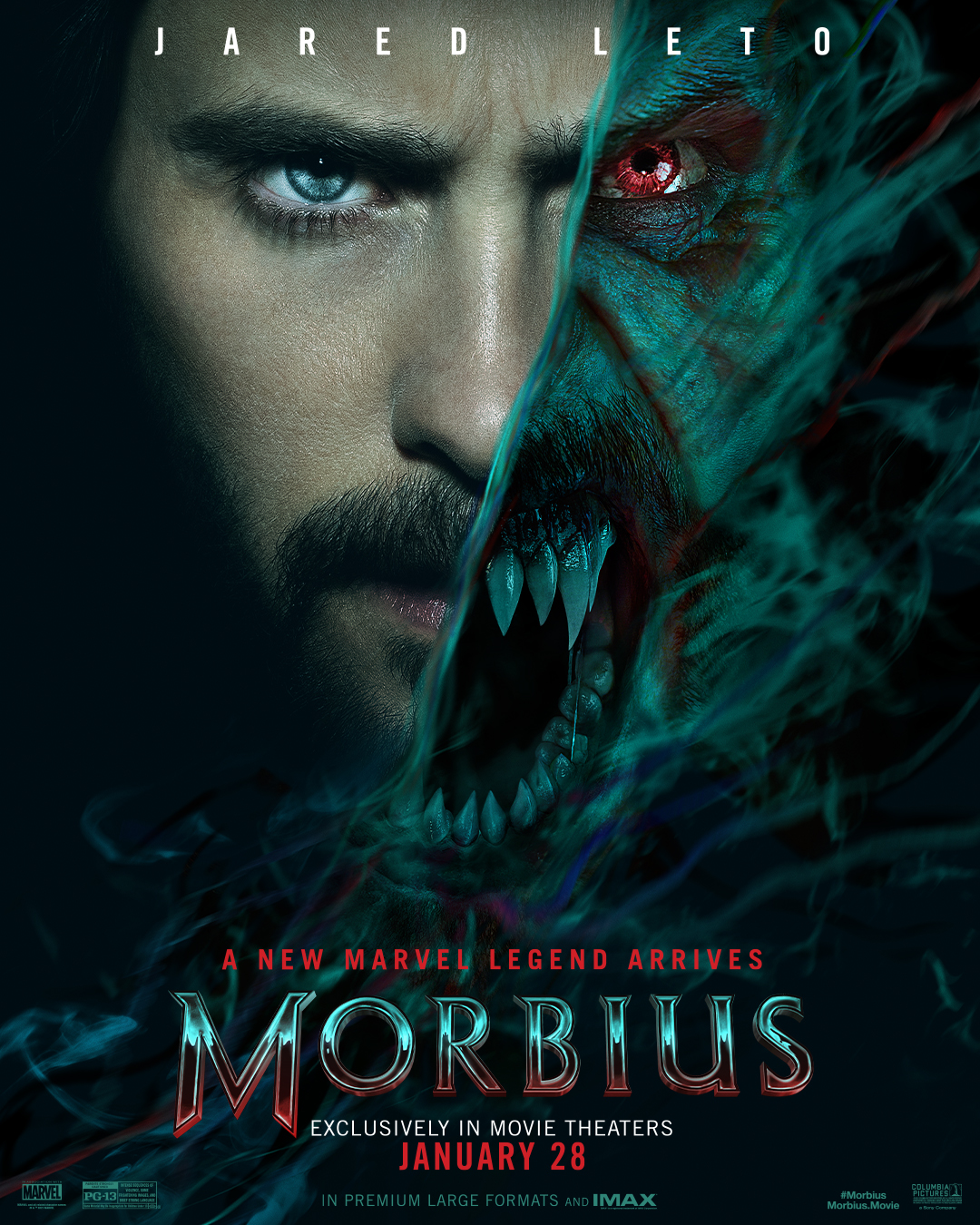 Cinemark раскрыл возрастной рейтинг и длительность фильма «Морбиус»